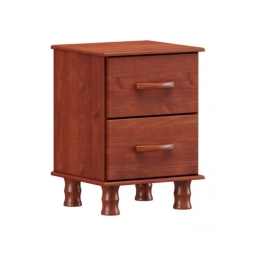 Mesa luz MADERA Finestra 2 CAJONES 