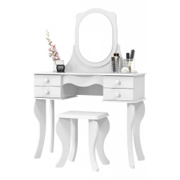Dresua CAMARIN PRINCESA con espejo y banqueta MDF