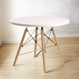 Mesa EMME 0.80 MTS. Patas madera