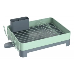 Escurridor secaplatos  51 x 32 x 24.6 cm gris verde