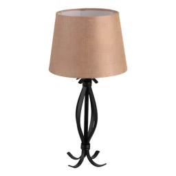 Lampara Mesa HELENA 1L E27 BEIGE