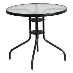 Mesa Jardin 0.80 cm Red. metal vidrio