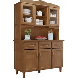 Aparador FINESTRA 5 Puertas 3 cajones Cristalero