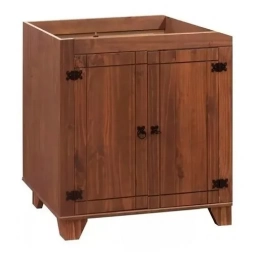 Bajo mesada 2 puertas MADERA Mexicano SIN TAPA