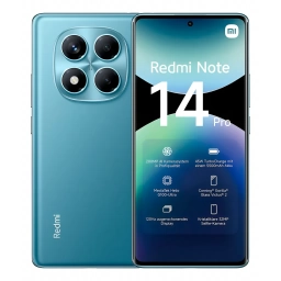 Celular XIAOMI REDMI NOTE 14 4G 8GB 256GB Blue y Black