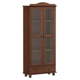 Biblioteca cristalero 2 puertas 1 cajon finestra