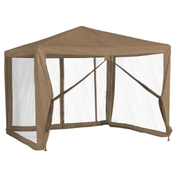 Toldo GAZEBO 3 X 3 Con paredes Mosquiteros tela