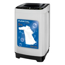 Lavarropa 5 kg PUNKTAL Carga superior aut.