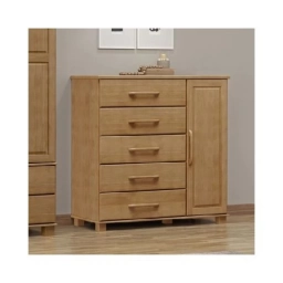 C�moda 6 Cajones Y 1 Puerta L�nea Oro 2251FN