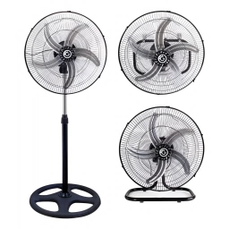 Ventilador 3 en 1 Pie, Mesa y Pared 3 vel.