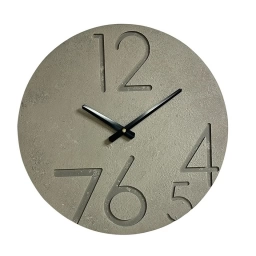 Reloj de pared 40 cm VARAN Gris