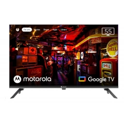 Tv led 55" MOTOROLA Smart TV Android/Googletv UHD 4k Hdr + Colores Vibrantes. Sonido Dolby Atmos. Dolby Vision