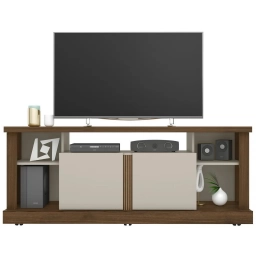 Rack TV JENI Caf� 65 " 1.60 cm 2 Puertas SO.