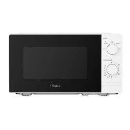 Microondas 20 lts MIDEA BLANCO Manual