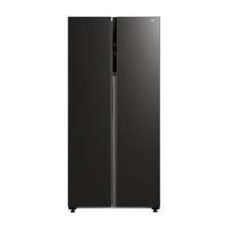 Refrigerador 482 lts MIDEA SIDE BY SIDE BLACK INVERTER MDRS619FGR28