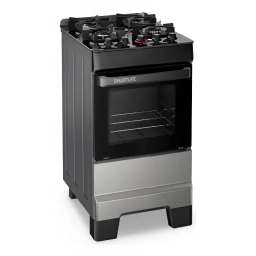Cocina gas 4 h. SMARTLIFE TOP GLASS INOX. KBR504TG