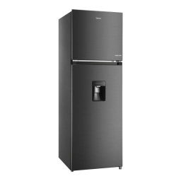 Refrigerador281 lts MIDEA Negro Inverter MDRT385MTR28WINV