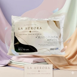 Almohada LA AURORA Simil Pluma