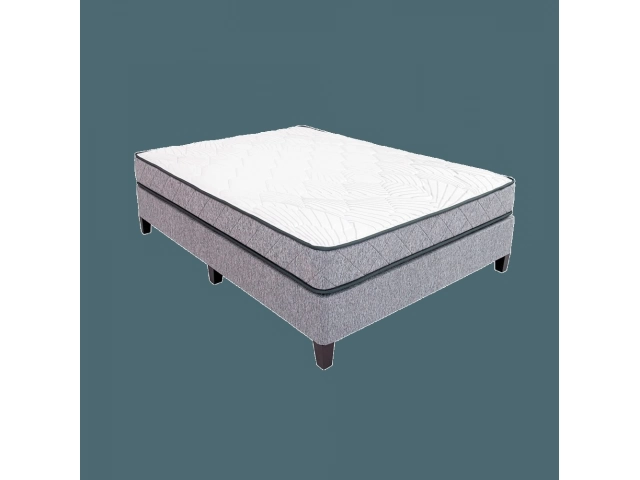 Sommier 2 plazas Medida 1.40 x 1.90 x 20 cm. Material Espuma. Garantia 1 año. 100% Capitoneado BASE Refrorzada 7 patas.