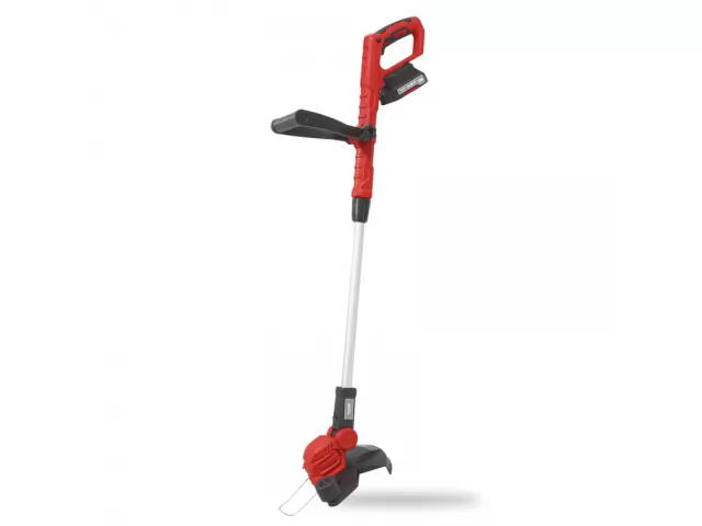 Voltaje: 20V. Es inal&aacute;mbrica. Su motor posee una velocidad de 20000rpm. Tipo de alimentaci&oacute;n: bater&iacute;a. Sistema de corte: tanza con un di&aacute;metro m&aacute;ximo de 1.6mm. GARANTIA 1 A&Ntilde;O..