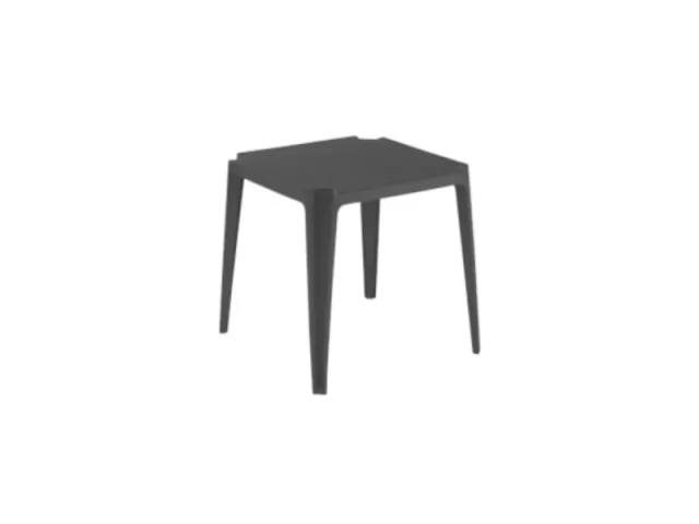 COLOR NEGRO. Dimensiones externas: Altura 71 cm x 71 cm x 70 cm Material: PP (Polipropileno) con aditivo anti-UV (Ultra Violeta) Marca: Pisani Modelo: Pietra