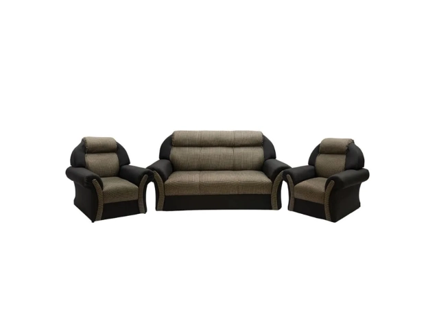 1 sofa 3 cuerpos respaldo alto desmontable c/posabrazos . 2 Sofa 1 cuerpo respaldo alto desmontable c/posabrazos colores varios combinados.