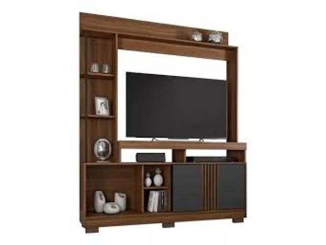 Home tv 1 puerta corrediza  c/patas c/repiza . Medidas 1.87 cm altura. 1.45 cm largo. 0.40 cm prof. 