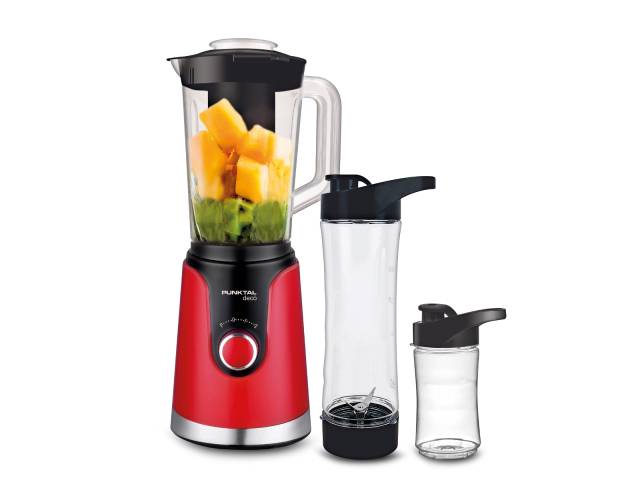Descripción: 300 W 1 vaso de 600 ml   1 de 400 ml 2 Velocidades   Pulse Cuchillas de A. Inox Traba de seguridad Filtro integrado. 1 AÑO DE GARANTIA.