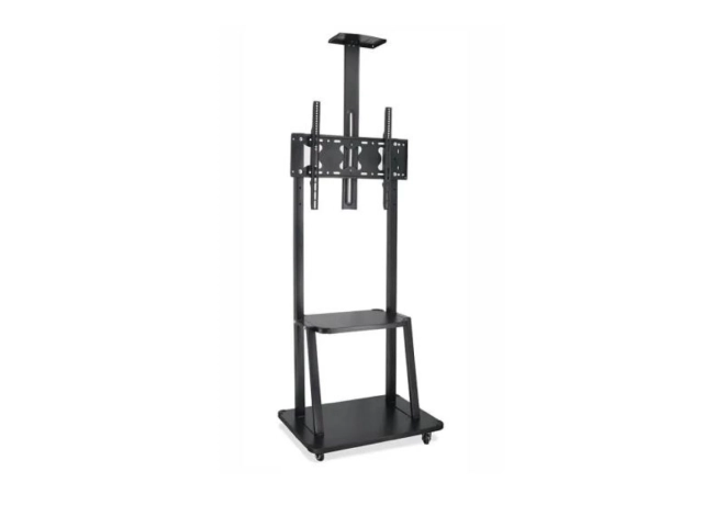 Descripcion: Descripción: VESA: 60*50 CM Peso máximo 75 Kg Medidas de soporte: 76.5 ancho, 43 profundidad , altura total 1.98