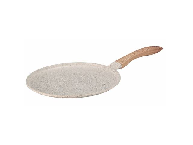 Descripcion: CUERPO EN FUNDICIÓN DOBLE ALEACIÓN DE 3.5 MM INTERIOR ANTIADHERENTE MANGO DE SILICONA SUAVE AL TACTO APTA PARA TODO TIPO DE FUEGO INCLUSIVE INDUCCIÓN.