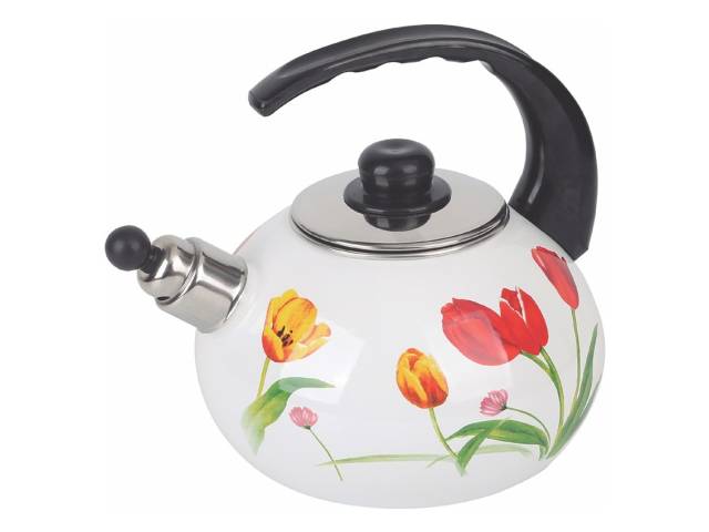 Descripcion: CAPACIDAD 2.5 LITROS EXTERIOR ESMALTE VITRIFICADO ACERO CARBONO SILBATO Y TAPAS EN ACERO INOXIDABLE ASA Y POMELA DE BAKELITA FONDO ENCAPSULADO APTO PARA: INDUCCION, VITROCERAMICA, ELECTRICO Y GAS.