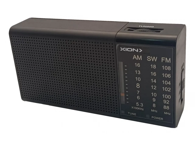 Descripcion: RÁDIO PORTÁTIL AM/FM/SW - 3 bandas Alta sensibilidad Portable 2 pilas (no incluidas) Salida de auriculares 1 Año de Garantia.