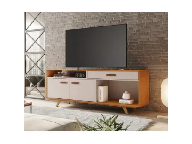 Descripcion: color COMBINADO. Agarraderas de CUERO. HASTA TV 65". Medidas: largo 1.60 mts profundidad: 39 cm. altura : 67 cm