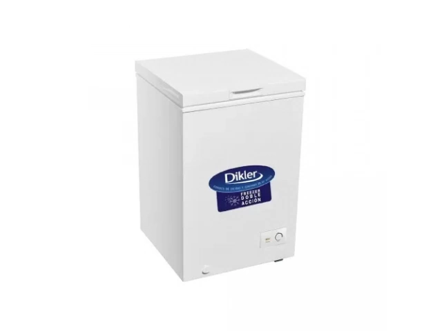 Descripcion: Capacidad 100L Eficiencia energética B Refrigerante R600a Freezer -18°C Descongelado manual doble accion: CAÑERIA COBRE. 1 AÑO DE GARANTIA.