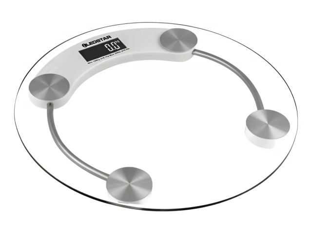 Descripcion: BALANZA DIGITAL LEDSTAR GLASS CUADRADA o REDONDA . Hasta 180kg Código LD; LB-GLASS-R Garantía del vendedor: 6 meses