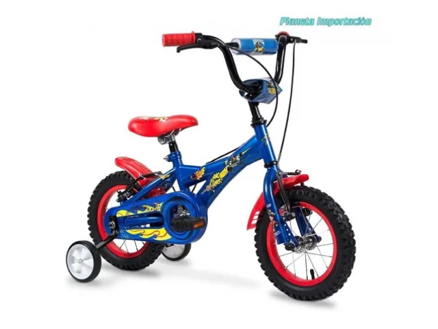 Descripcion: VARIOS MOTIVOS. Bicicleta BMX Mickey Mouse rodado 12 de la marca Unibike  - Cuenta con una fuerte y duradera estructura - Rueditas de aprendizaje removibles - Cubre cadena con motivo de flamas! - Guardabarros de acrílico - Protectores de goma