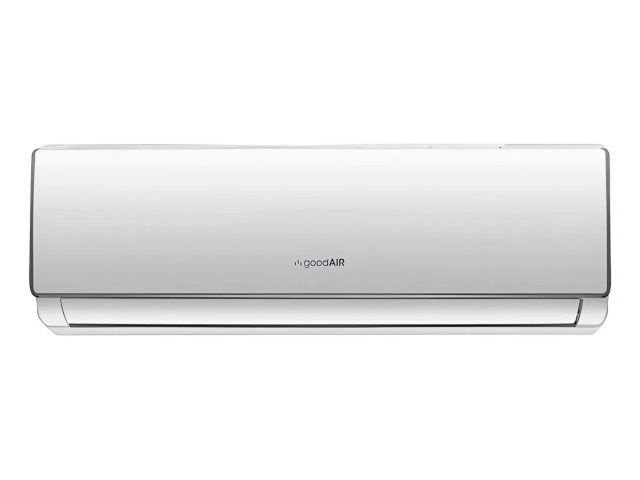 Descripción Marca: goodAIR BTU: 12K Tipo: INVERTER Modelo: GAET12INV Tipo: Heating pump Tipo de control: Remote control Capacidad de refrigeración nominal (Btu/h; W): 12000(3410 - 13000) Capacidad de calefacción nominal (Btu/h; W): 3520(1000 - 3810) EER r