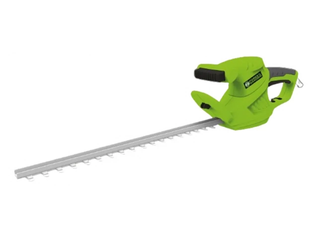 Descripcion: Marca: Forest & Garden Código: C016555 Garantía: 1 Año Voltaje: 220VPotencia: 600WVel. Vacío: 1600/minCuchilla: 550mm = 22Capacidad: 16mm 5/8 Peso: 2,6kg. Garantia 1 año.