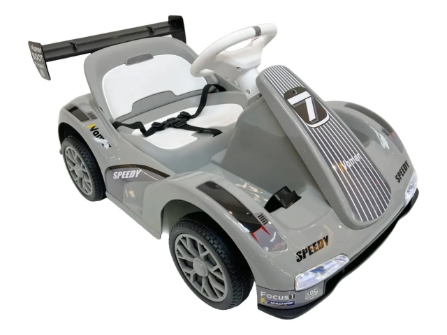 Descripcion: Bateria 6 V 7 ah 2 motores *380 2 velocidades  Marcha atras , control remoto. Interface USB  Bluetooth. Edad recomendada de 3 a 8 años. Capacidad de carga 30 kg Dimensiones 102 x 65 x 39 cm. 6 meses de garantia