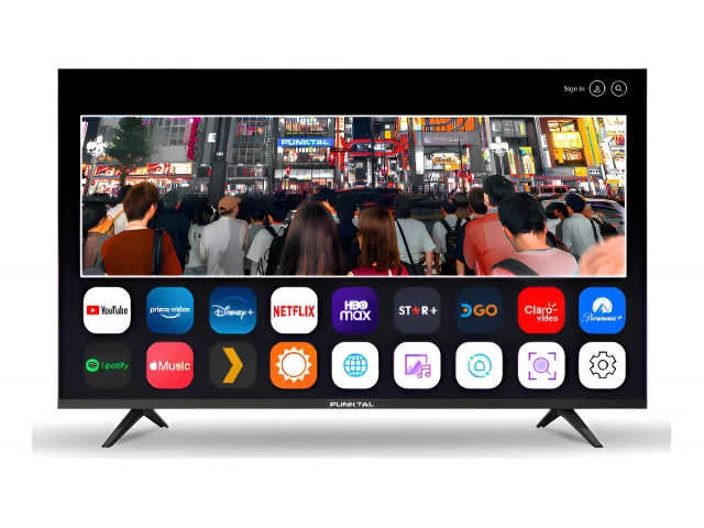 Descripción TV 4K Punktal 65" Led Smart Frameless - Sas PK-65 W4K TV 4K Smart 65" Magic Control con control de voz y teclas de acceso directo Youtube - Netflix - Prime Video - Disney  - Star  - HBO Max Sistema Operativo WebOs Conectividad WiFi - Bluetooth