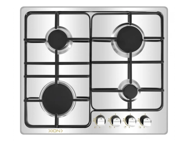 Descripcion: Descripción:  Quemador estilo italiano 1 quemador grande (2.5Kw) 2 medianos (1.75kw) 1 chico (1,0kw) Encendido eléctrico Diseño elegante Soporte y parrillas de hierro fundido Terminación en acero inoxidable 1 año de garantía