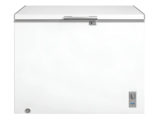 INVERTER . 300 LTS . GARANTIA 12 AÑOS. Cañeria de cobre. Doble accion. refrigerador y freezer. Posee control de temperatura. Con tapón de drenaje. Dimensiones: 106.5 m de ancho, 84.4 cm de alto y 59.2 cm de profundidad.