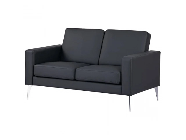 ipo sillón/sofá Sofá Tipo Sillones Color del tapiz Negro Material de la estructura Madera Material del tapiz Poliuretano Cuenta con posiciones de respaldo No Número de cuerpos 2 cuerpos Sofá cama/ Futón Sofá Estilo Nórdico