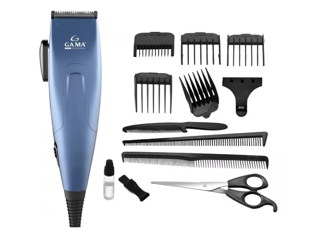 Motor Magnetico - Alta Performance y Larga Vida - Funcion de Entresacado - 5 peines de alzada (3-6-9-12-20mm) - 3 peines (Bigote, Barba y Cabello) - Tijera - Aceite lubricante - Cepillo de Limpieza - Protector de cuchilla - Peso 0.350 kg - Dimensiones 18 