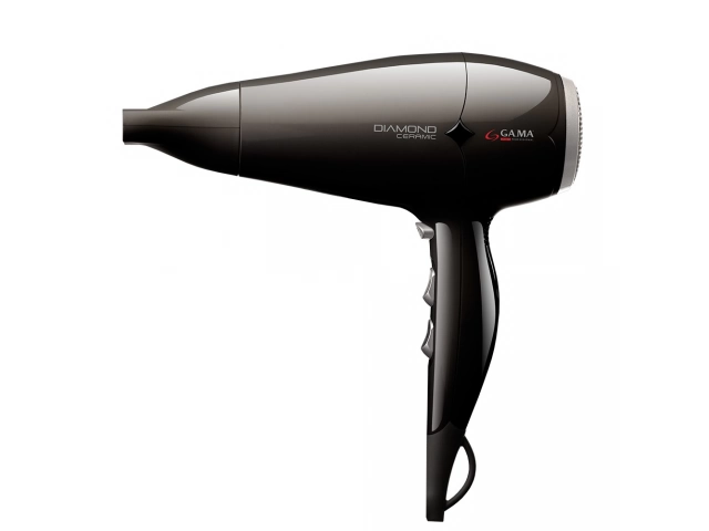 L&iacute;nea: Diamond Voltaje: 220v Accesorios: 1 boquilla. Motor: DC Atributos adicionales: Aro para colgar Largo del Cable:: 1,70 mts Color: Black Potencia: 2300 watts Velocidades: 2 velocidades Temperaturas: 3 temperaturas. 2 a&ntilde;os de Garantia