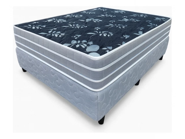 Soporte por persona: 120 Kg. %u2022 1 AÑO DE GARANTÍA. %u2022 COMPOSICIÓN: - Tejido: en tela Jacquard capitoneado (diseño y tono de Tela sujeta a cambios). - Núcleo de espuma 100% virgen. - Densidad aparente: 260N/m3 (aprox 3%). %u2022 SENSACIÓN: - Fir