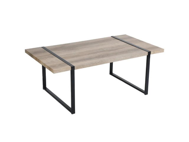 Dale un toque moderno y funcional a tu hogar con la mesa de centro Vexa. Su diseño urbano industrial y sus dimensiones perfectas la convierten en el centro de atención de tu living, ideal para compartir momentos especiales o simplemente disfrutar de un ca