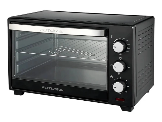 Voltaje: 220V. Potencia de 1.28 kW para un rendimiento &oacute;ptimo en cocina. Capacidad de 20 litros para preparar diversas recetas. Dimensiones compactas de 42.5 x 30.6 x 26.9 cm. Control de temperatura ajustable de 100-250 &deg;C para diferentes cocciones. Tempo