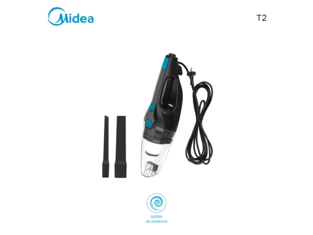 %u2022 Potencia: 500W / Potencia máxima: 600W %u2022 Potencia de aspirado: 13000Pa %u2022 Cable de 5m de longitud %u2022 Nivel de ruido: 85dB %u2022 Filtro HEPA %u2022 Capacidad: 500ml %u2022 Movilidad de 180° Tensión nominal: 240V - 50/60Hz Dimensión
