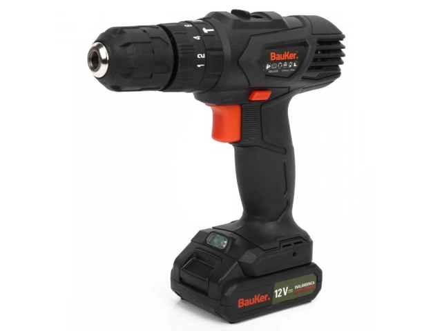 Taladro percutor inalámbrico 12 v con batería ¡Dale un impulso a tus proyectos con el Taladro percutor inalámbrico Bauker de 12V! Este taladro es perfecto para trabajos profesionales, ofreciendo la libertad de movimiento que necesitas gracias a su diseño